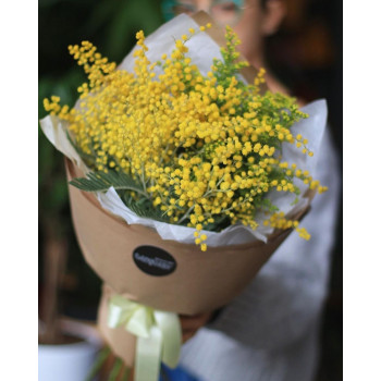 Букет из мимозы